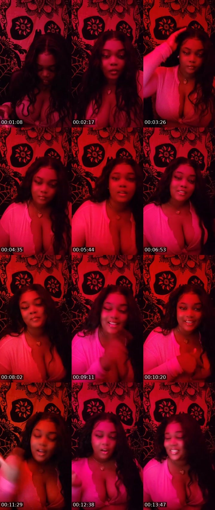 Contact-sheet preview of 💜Ļįຖα CF📺🪙🐾🧞‍♂️🌺🫦💠's MICO Live recording