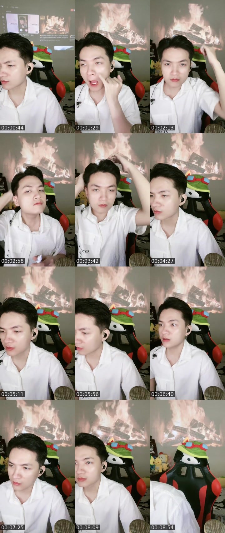 Contact-sheet preview of [🐼] •Kỳ Mỡ 🥷's MICO Live recording