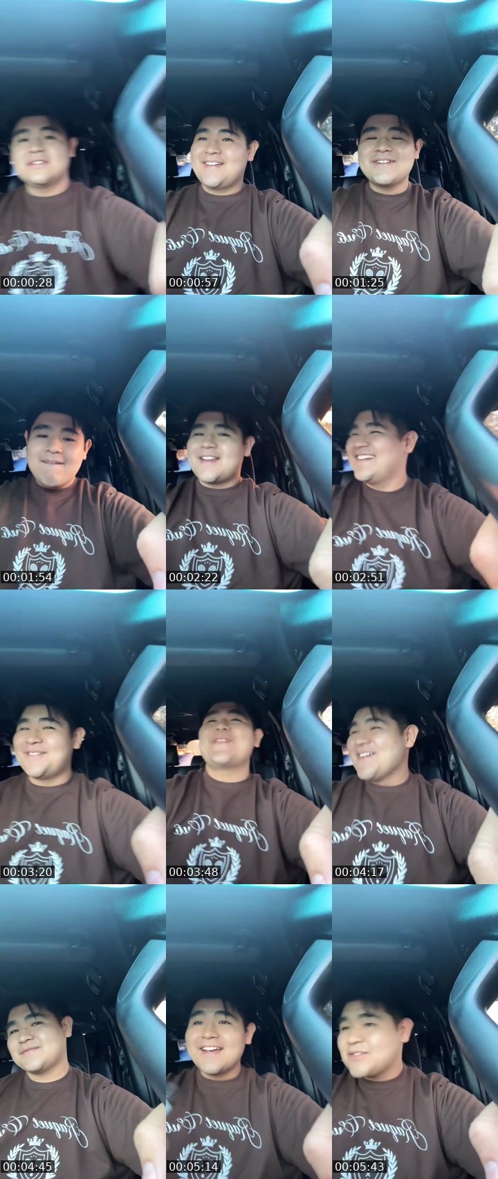 Contact-sheet preview of R's MICO Live recording