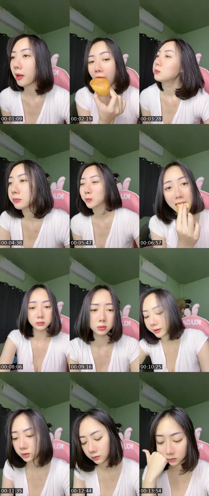 Contact-sheet preview of [🧋] milktea New vj - AMM Mi's MICO Live recording
