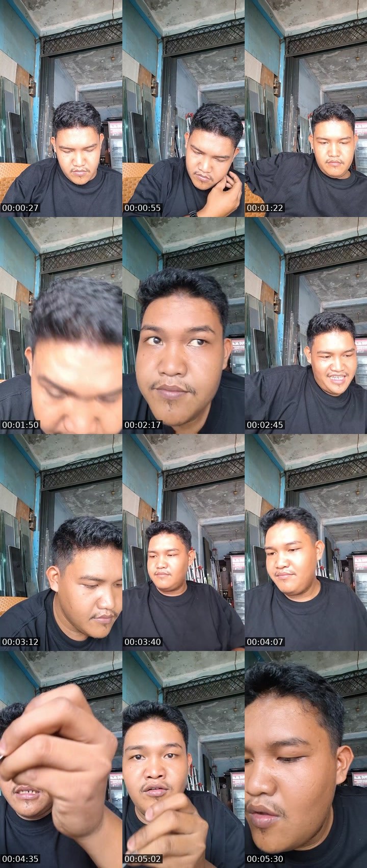 Contact-sheet preview of ᶜᴾash giant MBG 🐊's MICO Live recording