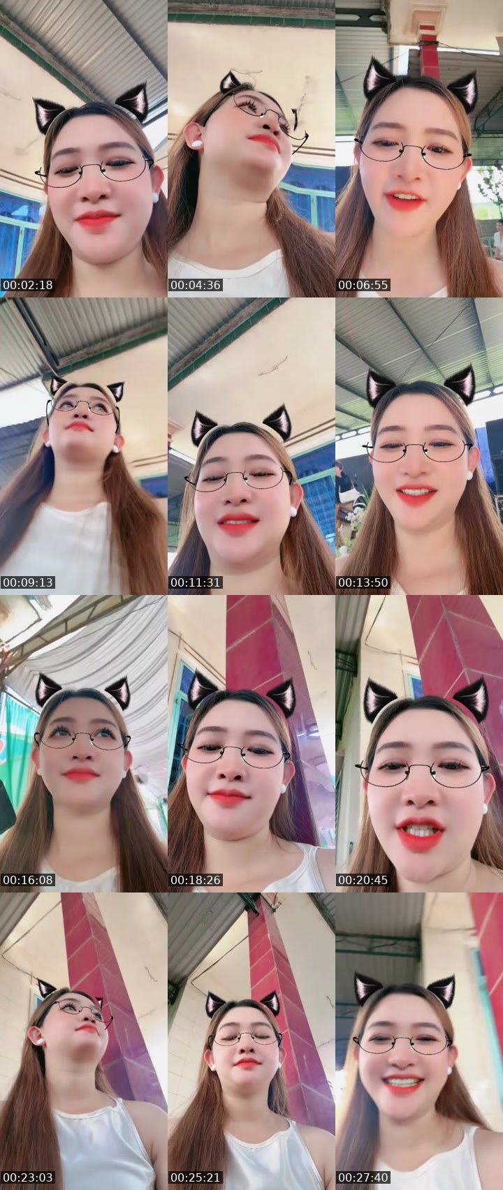 Contact-sheet preview of AD 🎉Pé Mèo 🎉's MICO Live recording