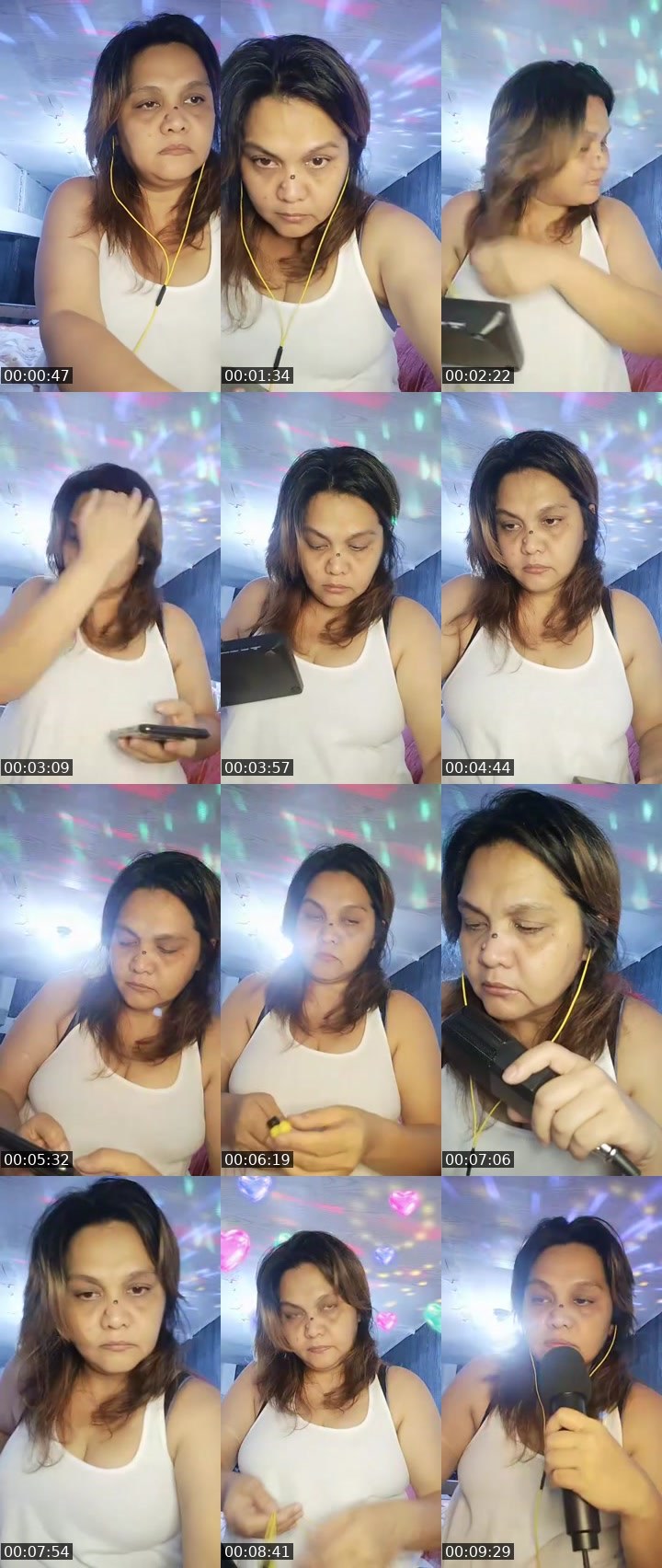 Contact-sheet preview of ♾️Tita Axara🎱ᵂᵃᵛᵉˢ's MICO Live recording