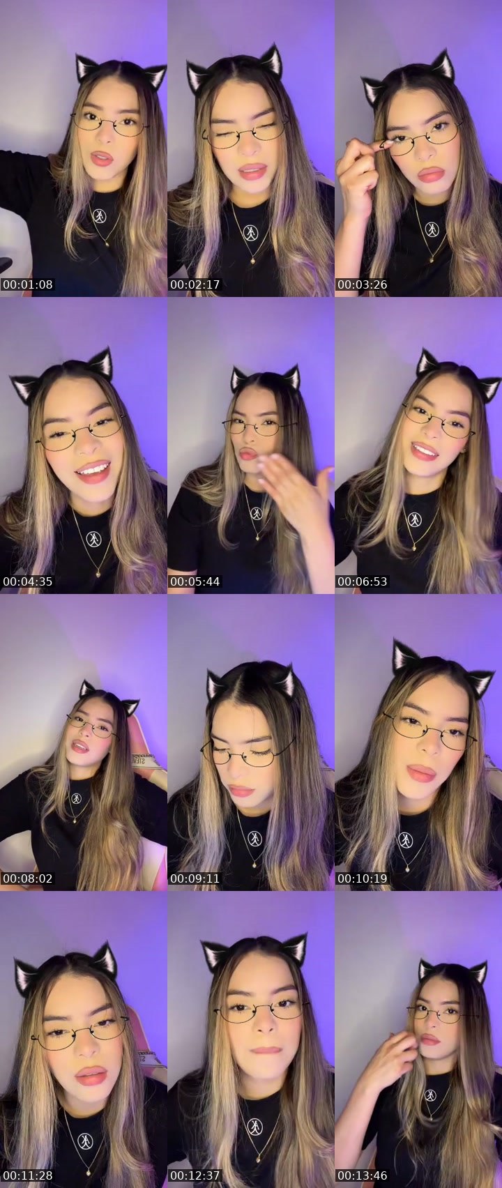 Contact-sheet preview of 🌸𝓓𝓪𝓷𝓲🌺ᴰᴳ's MICO Live recording