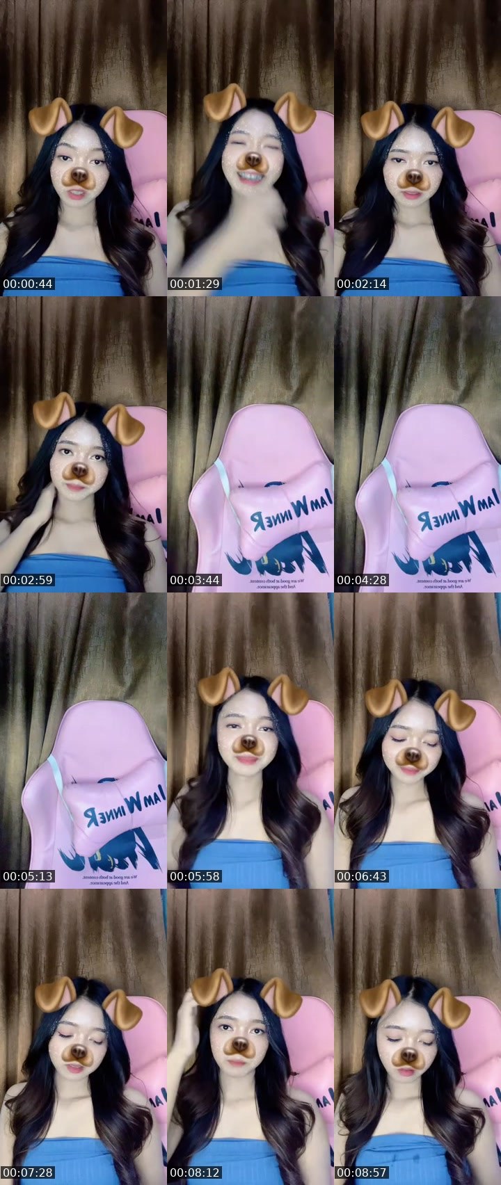 Contact-sheet preview of ᶜʳᵒʷ Luna 🥨's MICO Live recording