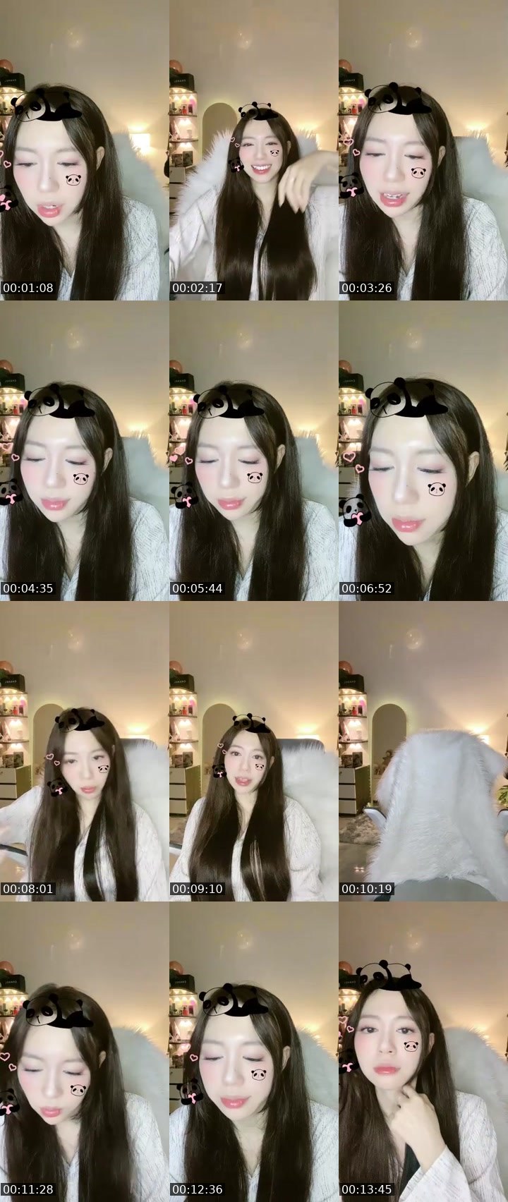 Contact-sheet preview of 🎂18/8|🎀|ᴹ Rii⁷⁷⁷ ( 小宝贝 ）'s MICO Live recording