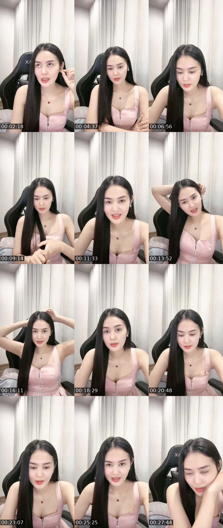 Contact-sheet preview of ‿✿-69k Như ✿ᵈʳᵃᵍᵒⁿ's MICO Live recording