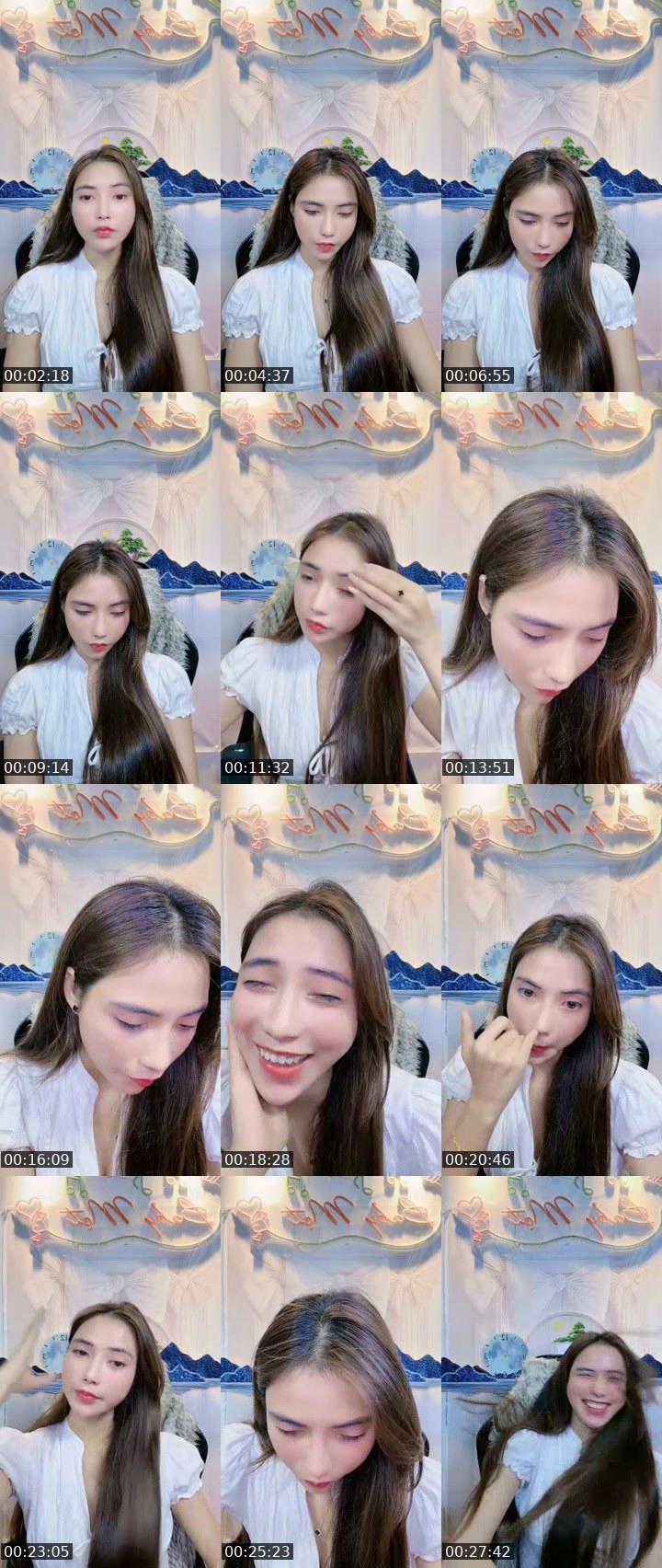 Contact-sheet preview of Bé  Mọt ♔ᴮᵋᶫᶫᵅ 🐍's MICO Live recording