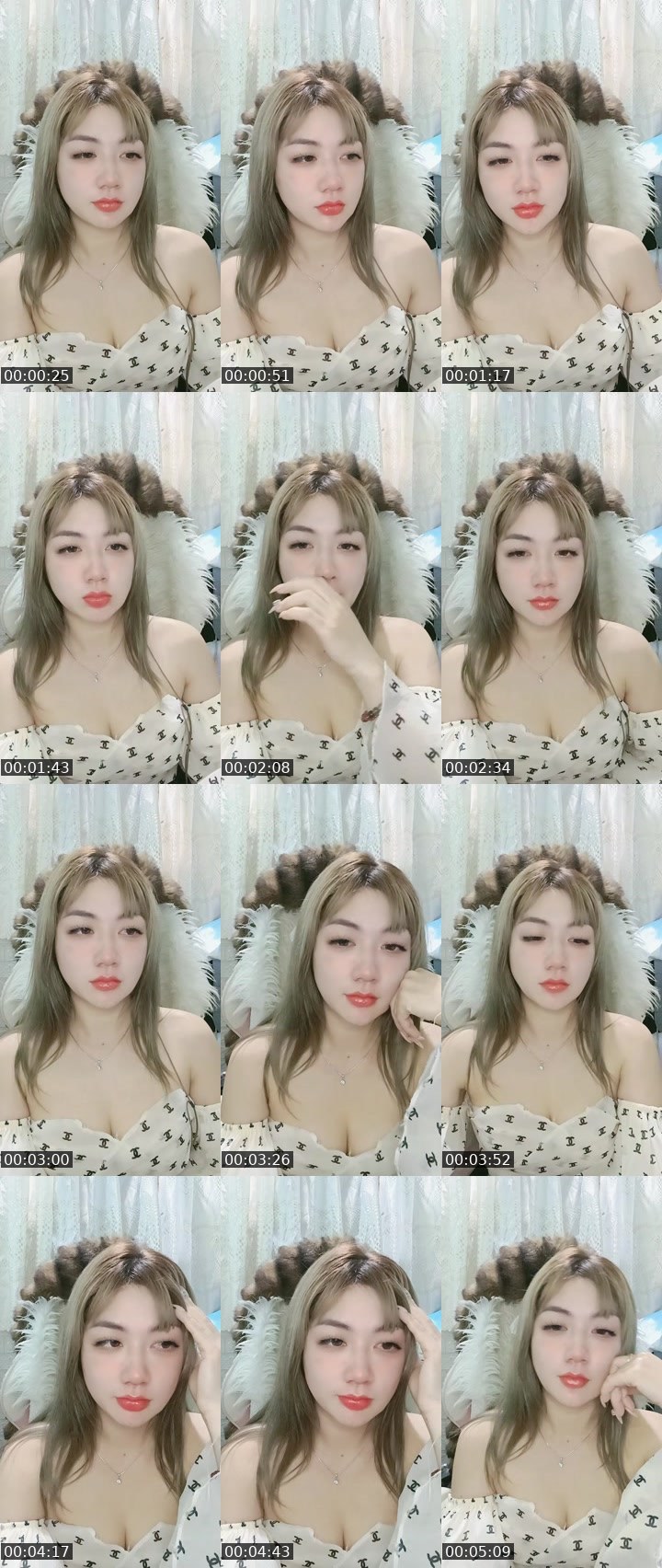 Contact-sheet preview of ☘️Sur Lovelly💋's MICO Live recording