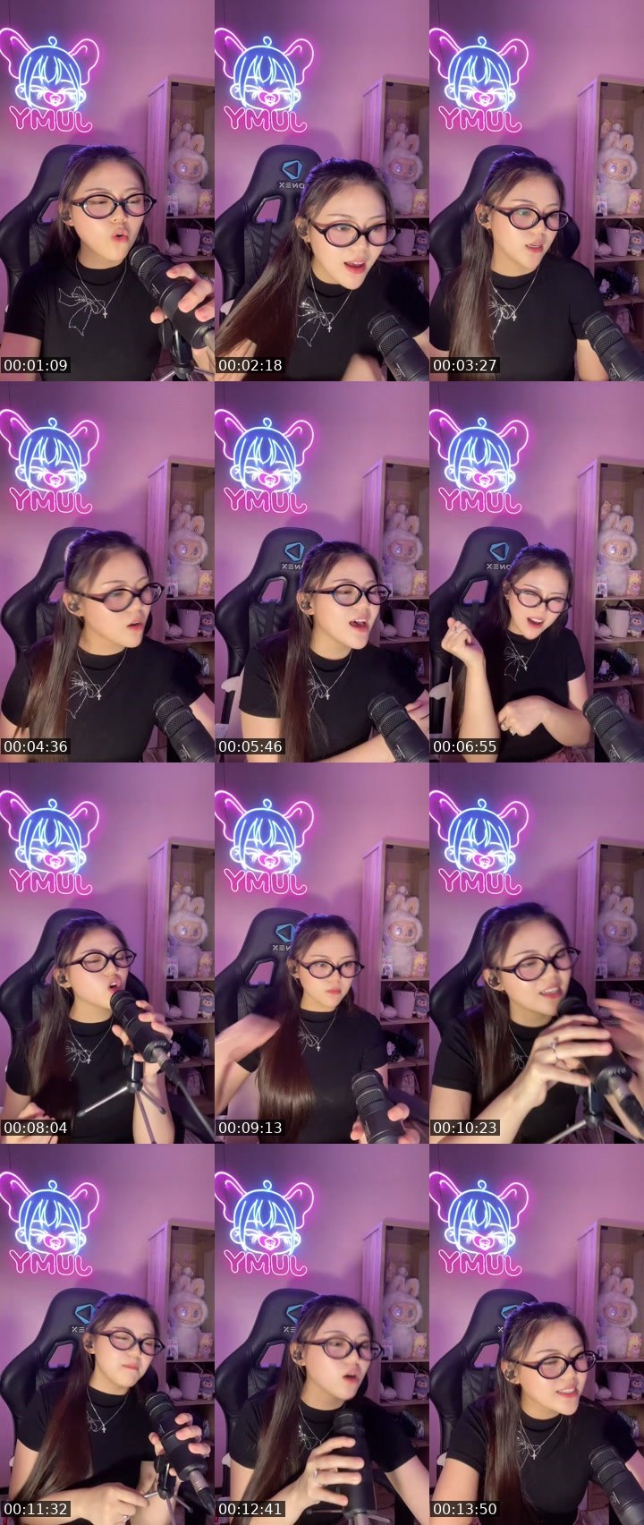 Contact-sheet preview of JUMYᴱᴸᴸᴱ💰💸's MICO Live recording