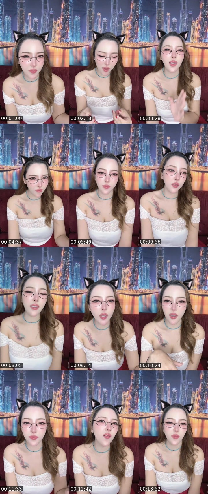 Contact-sheet preview of :[🧋] New vj - SinYoritar🎀🐹's MICO Live recording