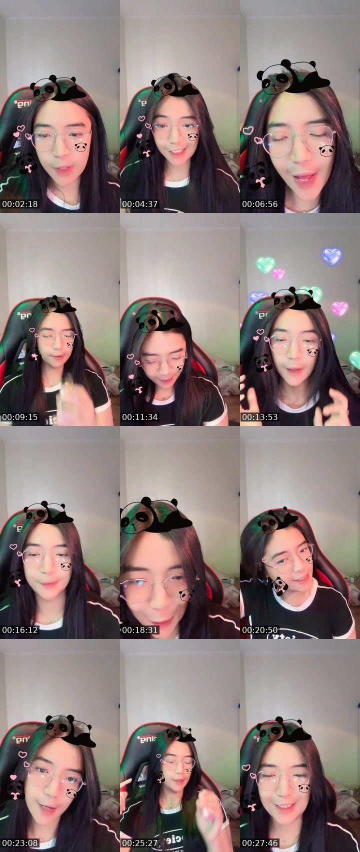 Contact-sheet preview of ❖ Oca ᴺᵒᶻᵃ🐇🐮🔥's MICO Live recording