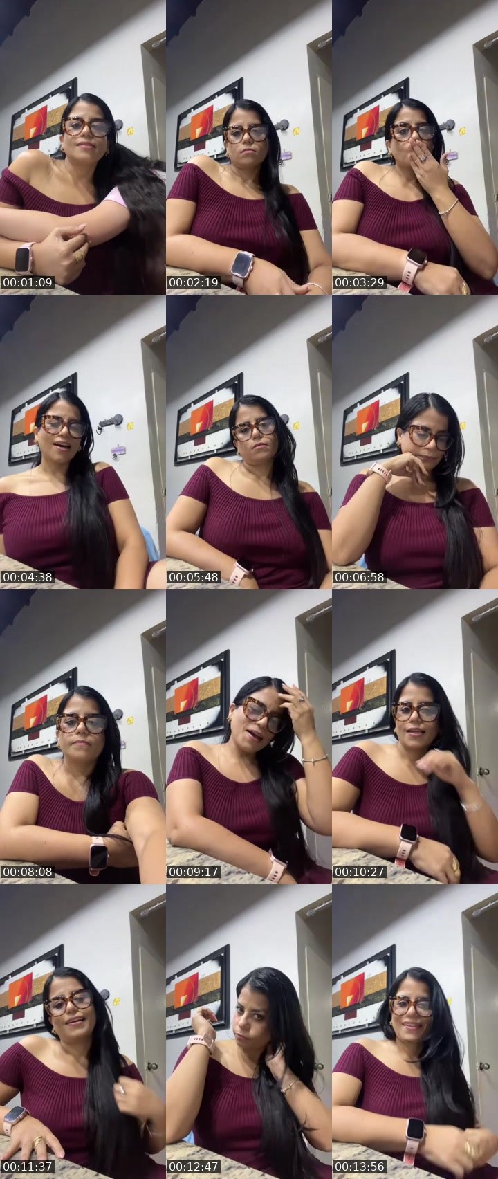 Contact-sheet preview of 🦋ᷡ Nay🐎🍀🥕🐻🏋🏻‍♀️🚀's MICO Live recording