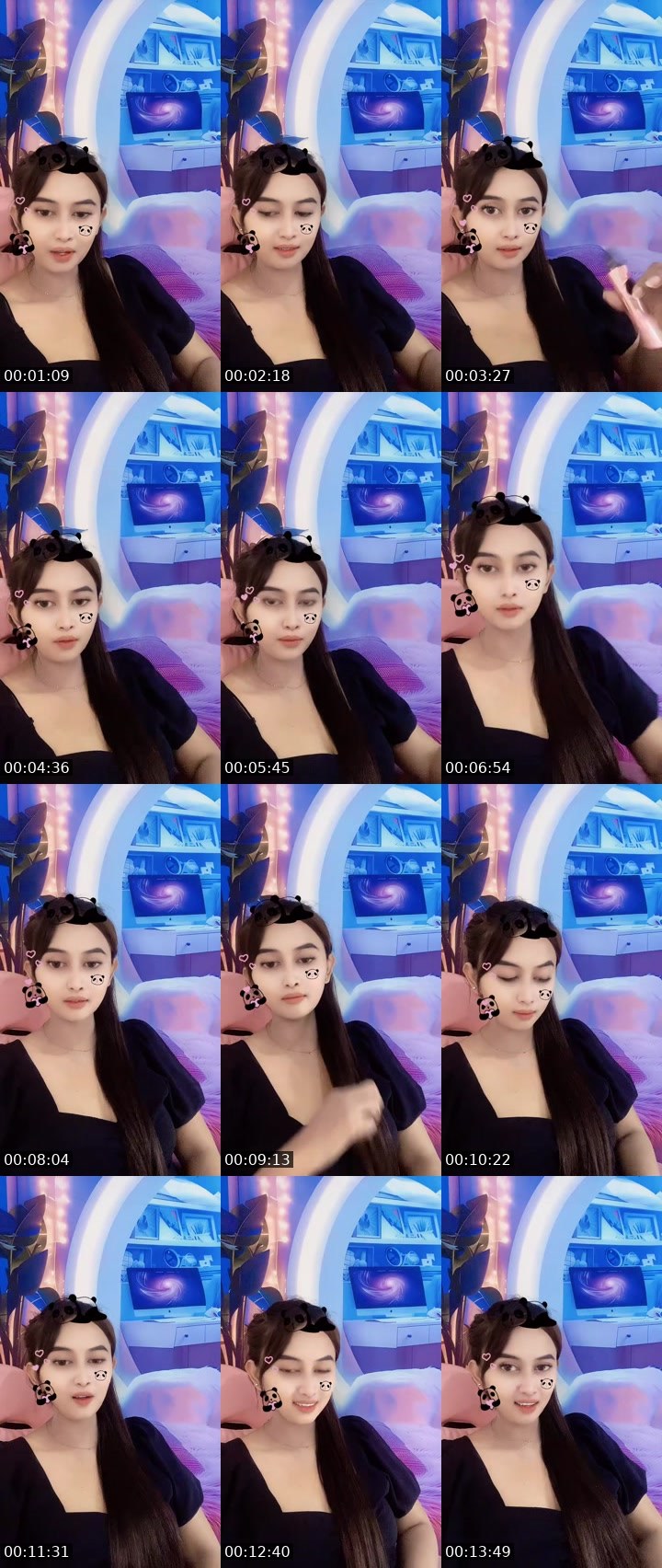 Contact-sheet preview of ᴮᴰ𝐌𝐞𝐝𝐮za 💘's MICO Live recording