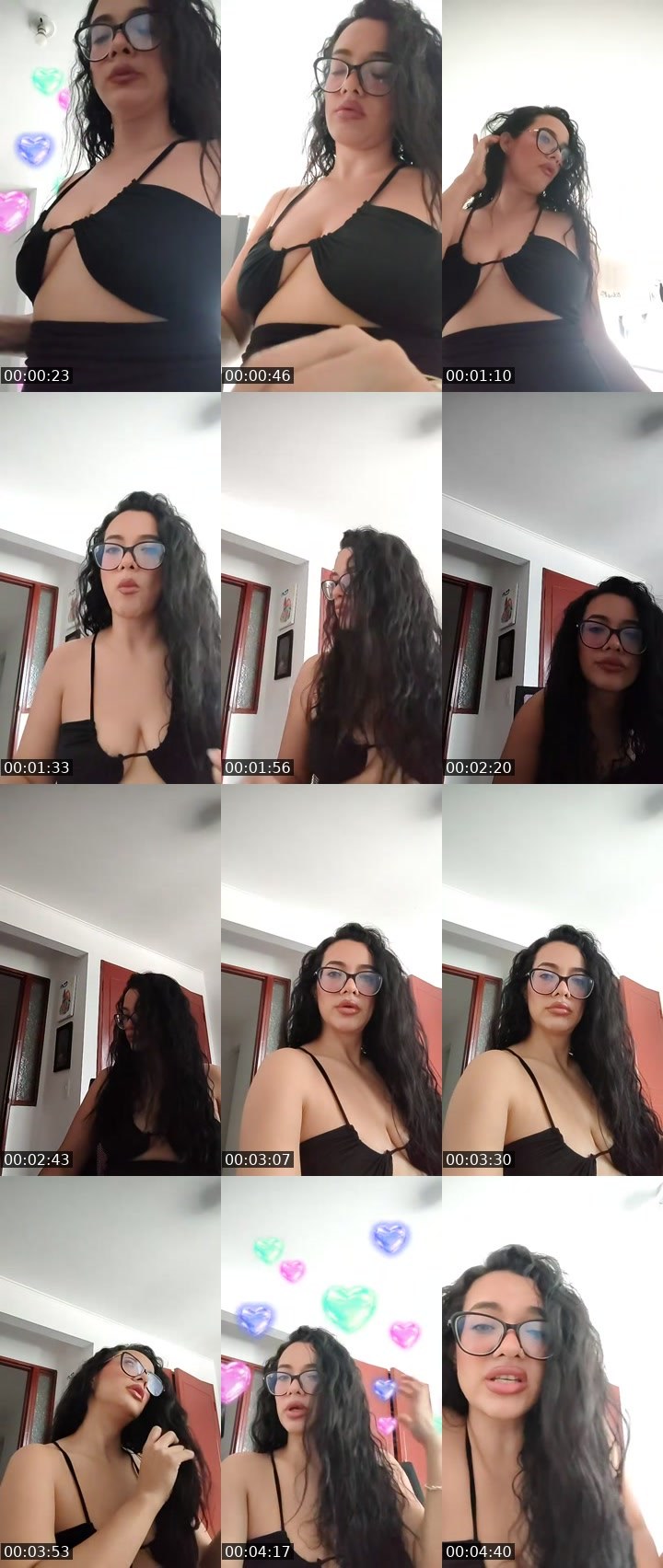 Contact-sheet preview of 900k 🥹😂 Dulce Miel🍯⃤'s MICO Live recording