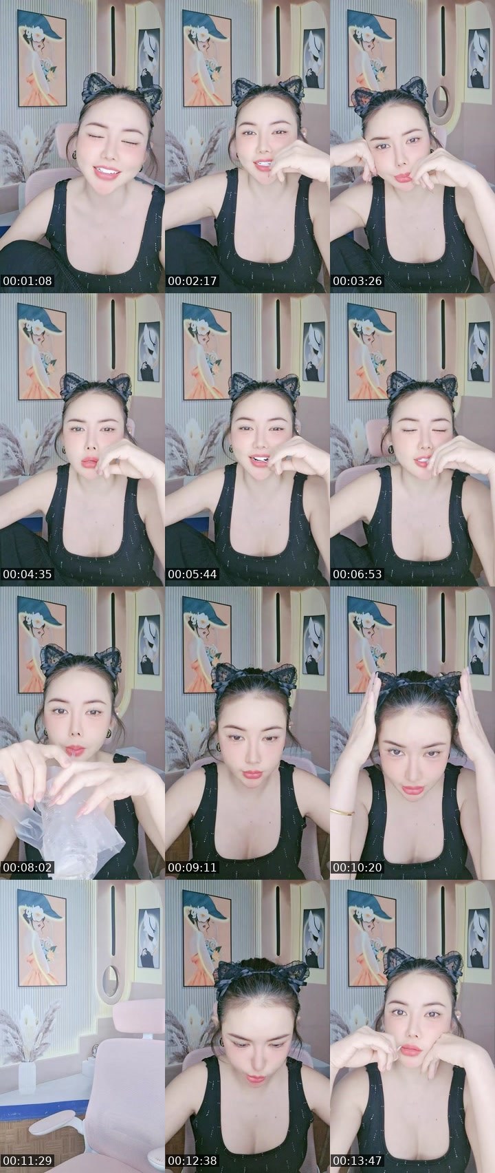 Contact-sheet preview of -30k cứu e🗝️ 🫧Bella tây💋's MICO Live recording