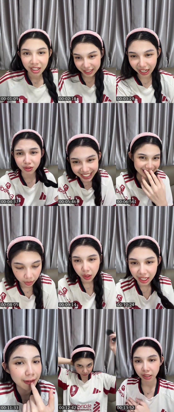 Contact-sheet preview of [ BRB NEW VJ ] BIBOOM🐰🦒's MICO Live recording