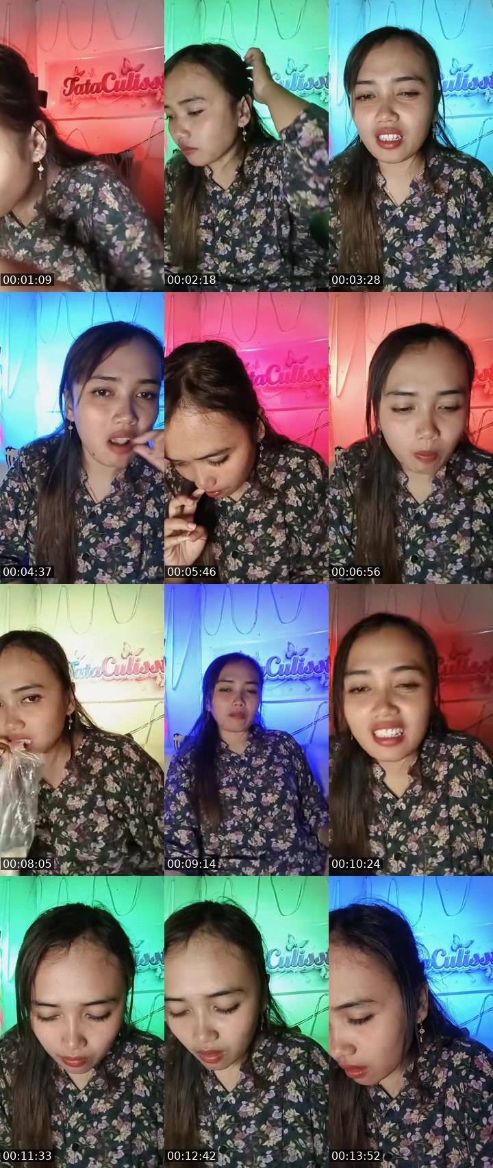 Contact-sheet preview of pk11🎙ˢᶜTataCulista💫Glow💫Ksa's MICO Live recording