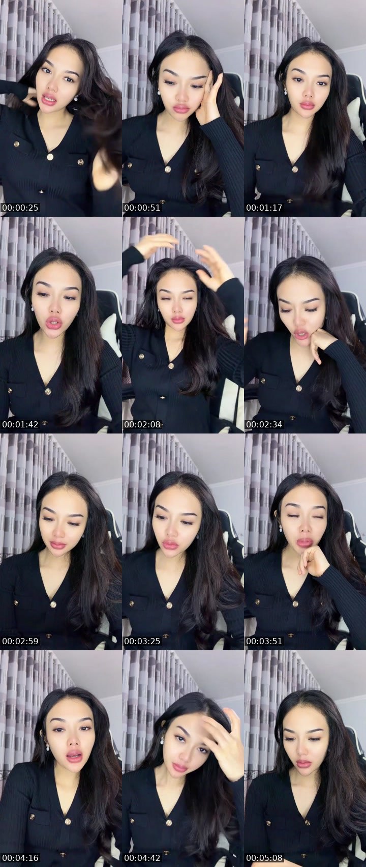Contact-sheet preview of ᴮᵉᵃʳ🐻Quinsha 🔥's MICO Live recording