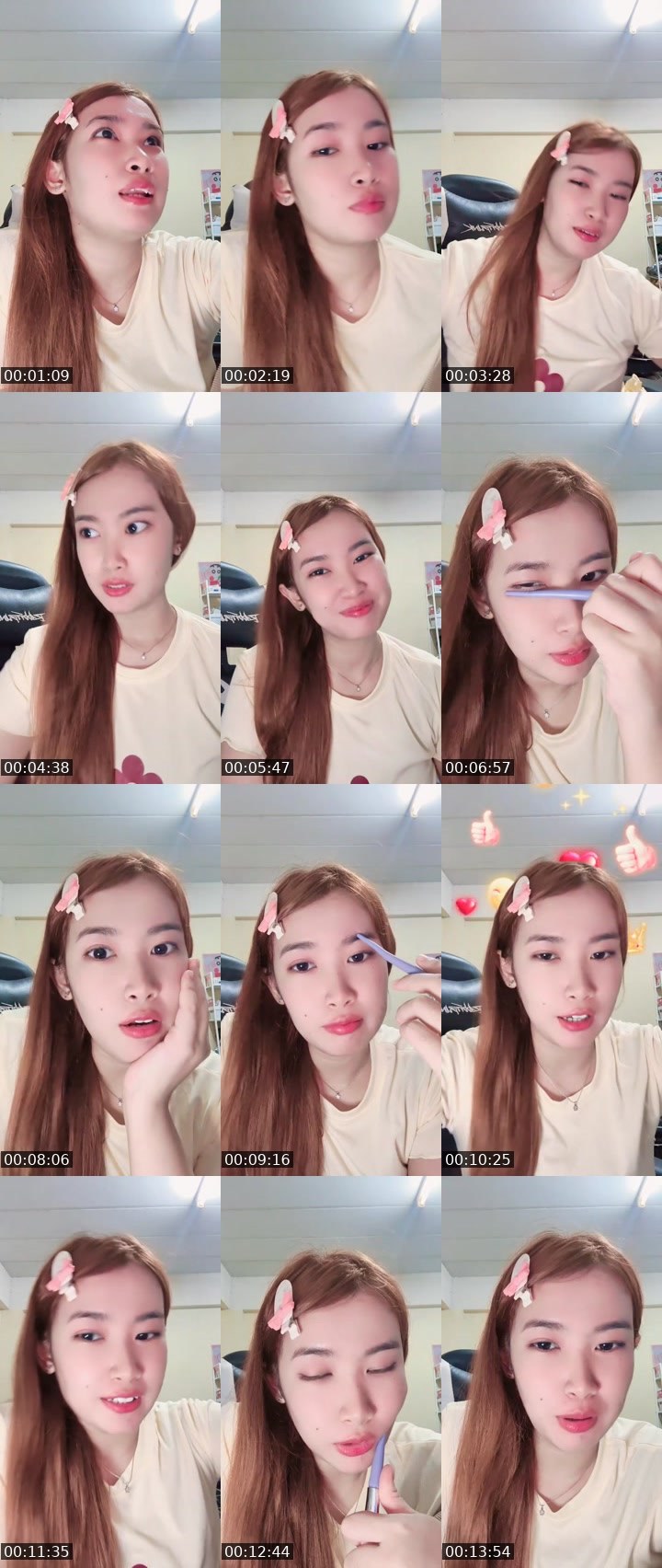 Contact-sheet preview of Sly New vj SOMSom🍭🐣's MICO Live recording