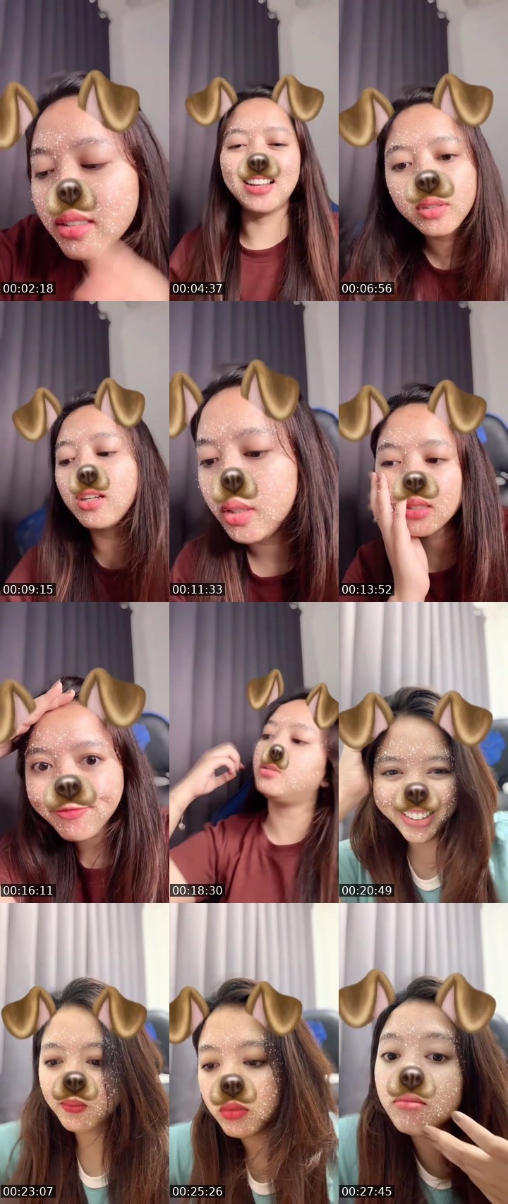 Contact-sheet preview of ☣️🧊Dipong💜ᴱ⁻ᵀᴱᴬᴹ🍀's MICO Live recording