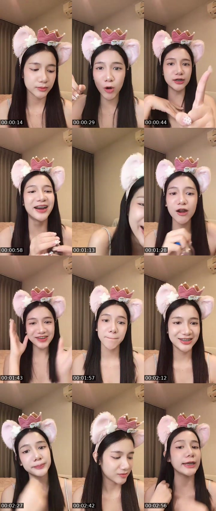 Contact-sheet preview of [🧋] aum•auan•🎀's MICO Live recording