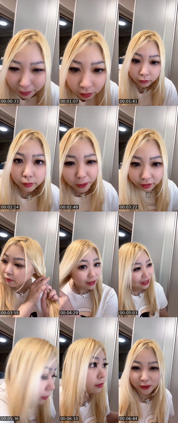 Contact-sheet preview of みずほ's MICO Live recording