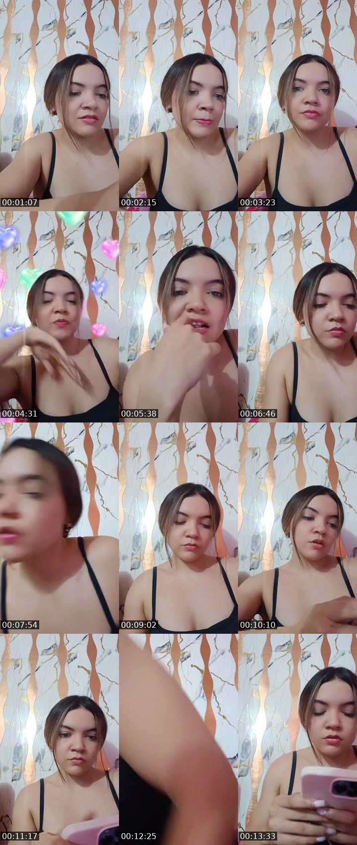 Contact-sheet preview of 💘ɢᴀʙʀɪᴇʟᴀ🍧•🇻🇪•🇦🇷's MICO Live recording