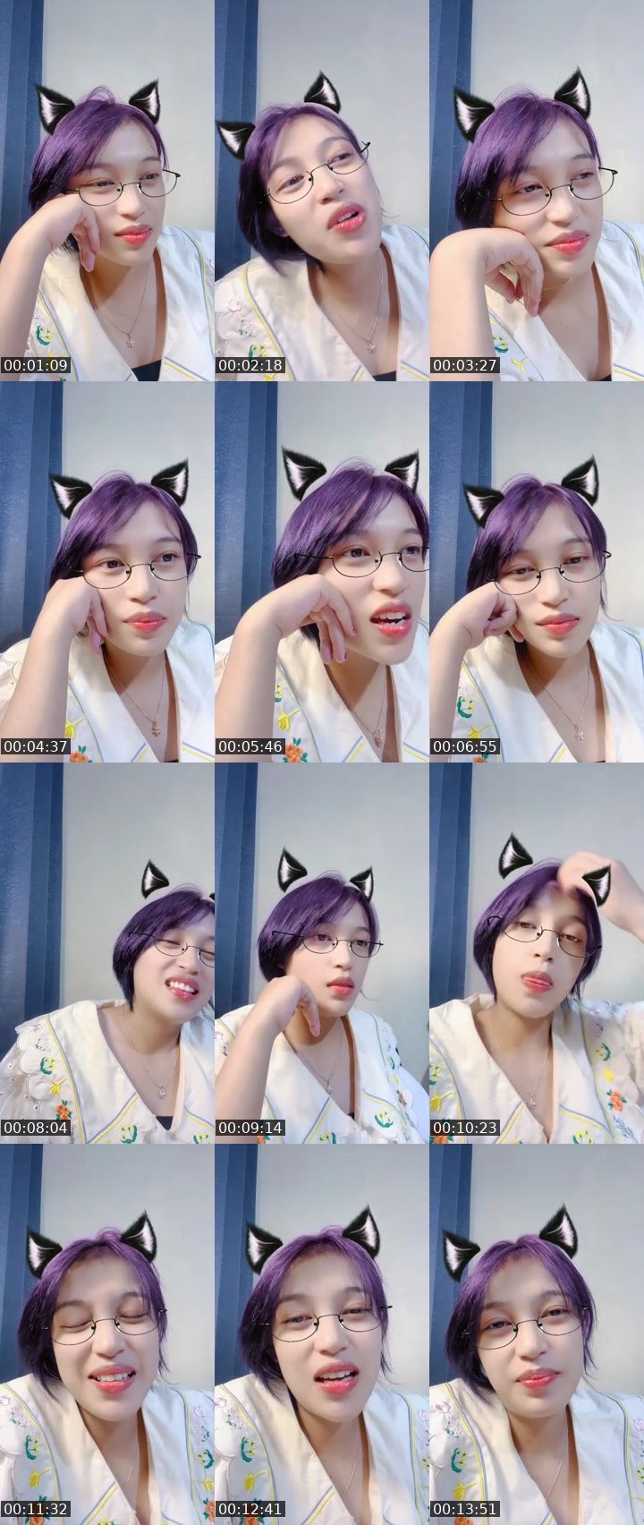 Contact-sheet preview of 💎 Rose [T-REX]'s MICO Live recording