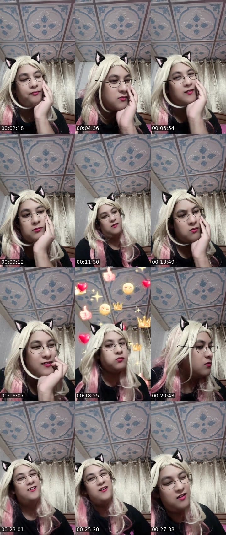 Contact-sheet preview of [🦉]New VJ PaoPei's MICO Live recording