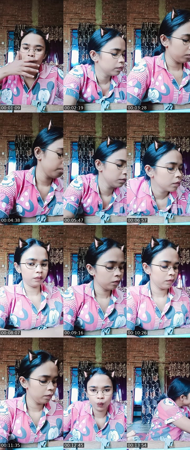 Contact-sheet preview of ᴰᵃʸ💎QueenBby ˢᵏ's MICO Live recording
