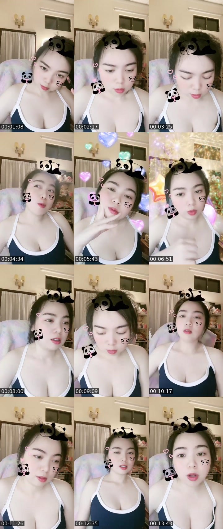 Contact-sheet preview of 🍯HONEY💛💛💛's MICO Live recording
