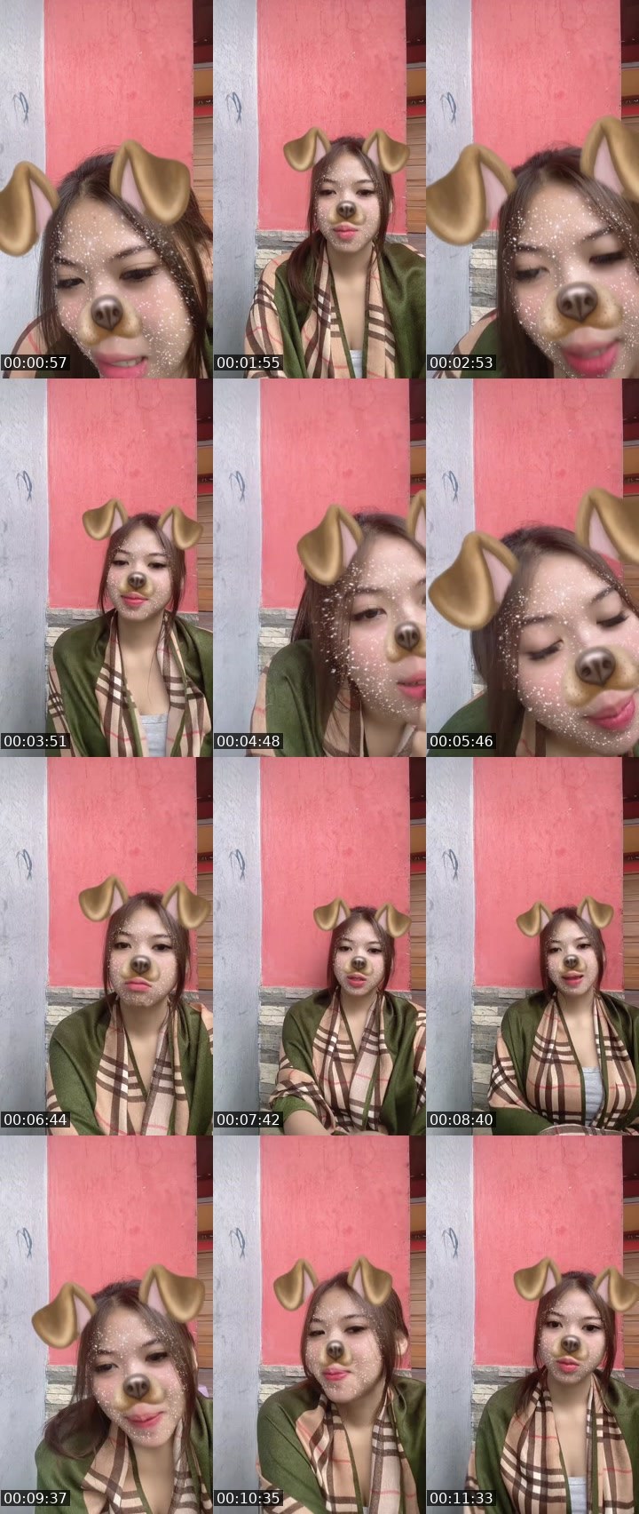 Contact-sheet preview of BebeL💋 [T-REX]'s MICO Live recording