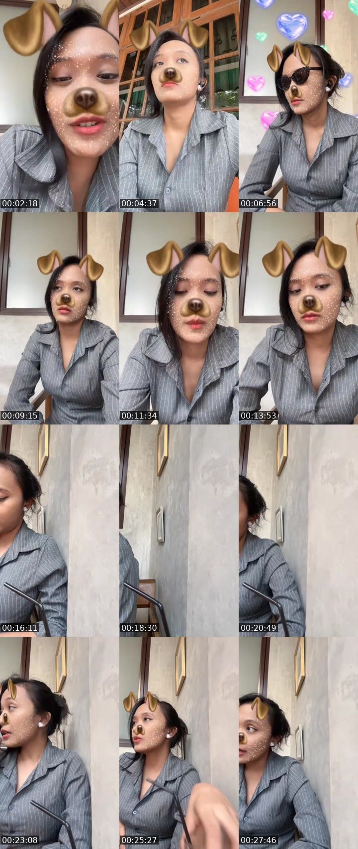Contact-sheet preview of NVS nadira🩵's MICO Live recording