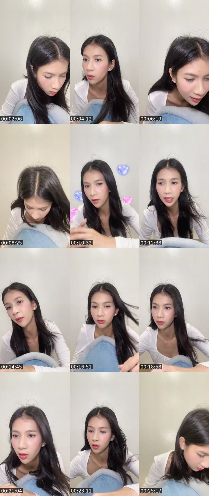 Contact-sheet preview of [🍇] vj. ไอจูนเอง 🥓🧁💖's MICO Live recording