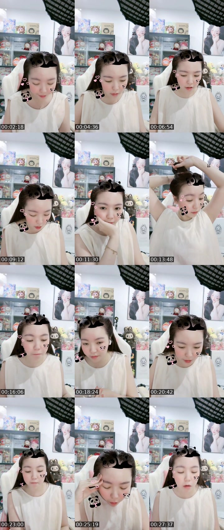 Contact-sheet preview of [👸🏻]💋𝓔𝓶 𝓝ấm💋's MICO Live recording