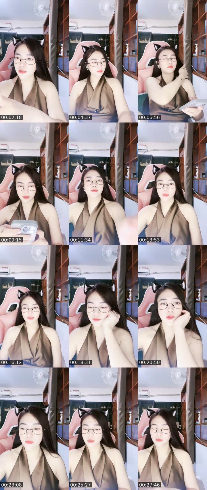 Contact-sheet preview of -43k Zoiii Nè 💕's MICO Live recording