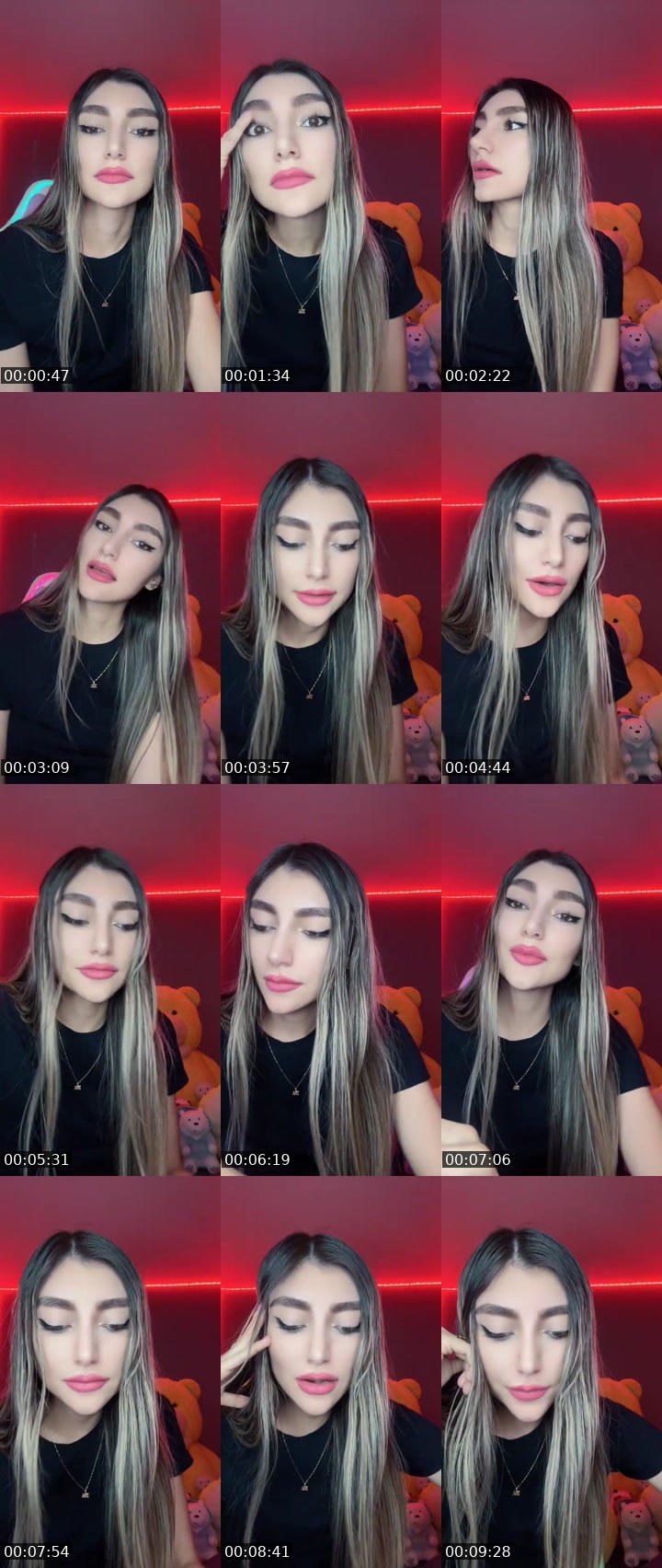 Contact-sheet preview of 🦋❥🌙𝐼𝓃𝒶🧝🏻‍♀️ᴹᵃᵍ👑's MICO Live recording