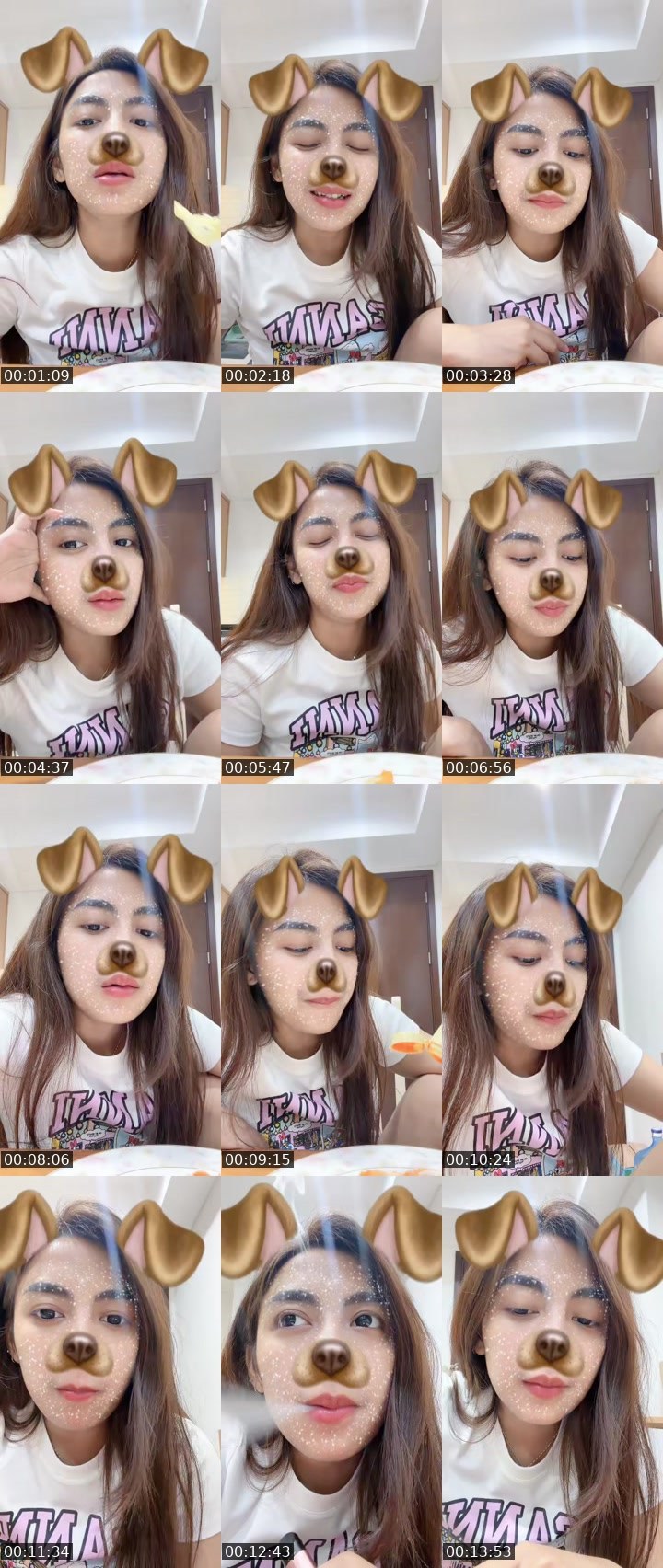 Contact-sheet preview of Nisaᴱᴸᴵᵀᴱ🥄's MICO Live recording