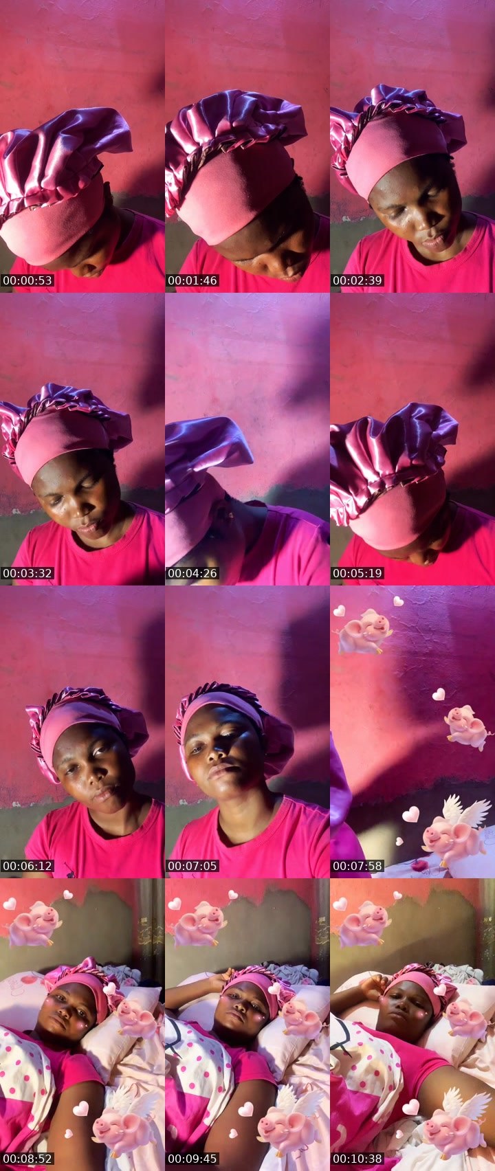 Contact-sheet preview of ❤️🎭Rosie💡's MICO Live recording