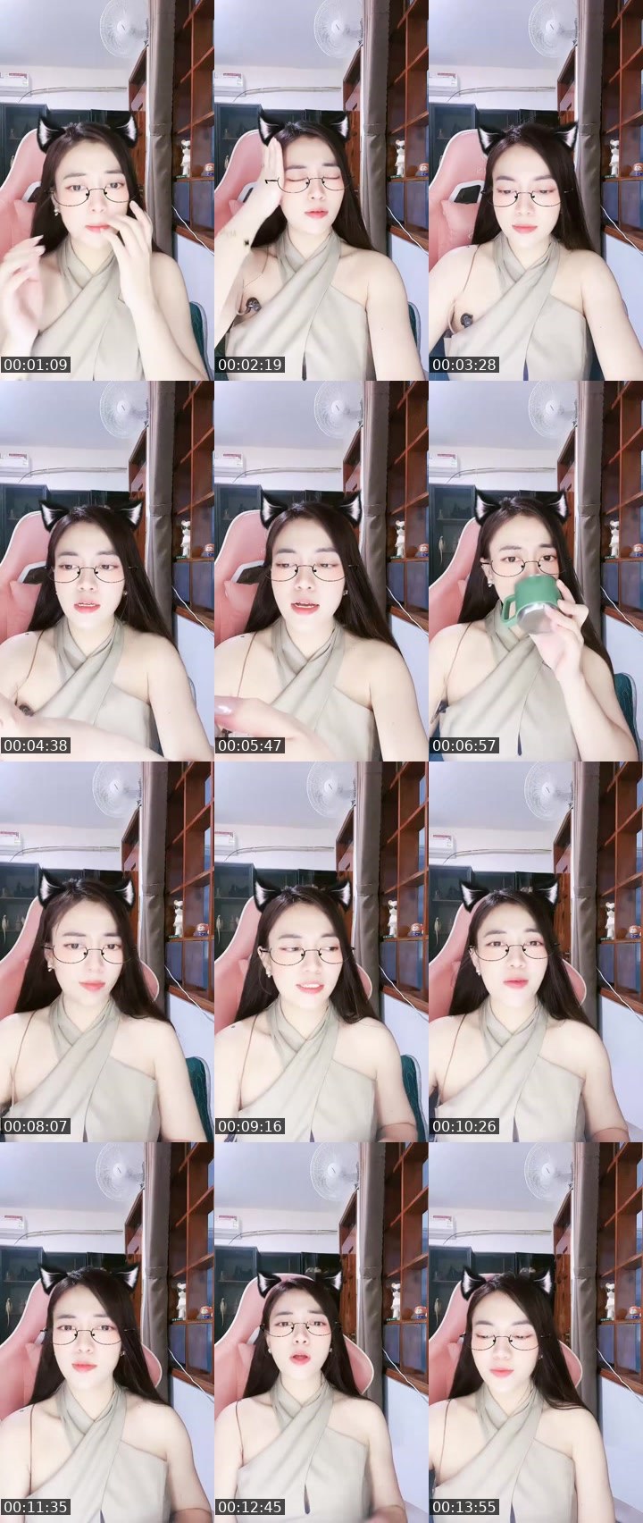 Contact-sheet preview of Zoiii Nè 💕's MICO Live recording