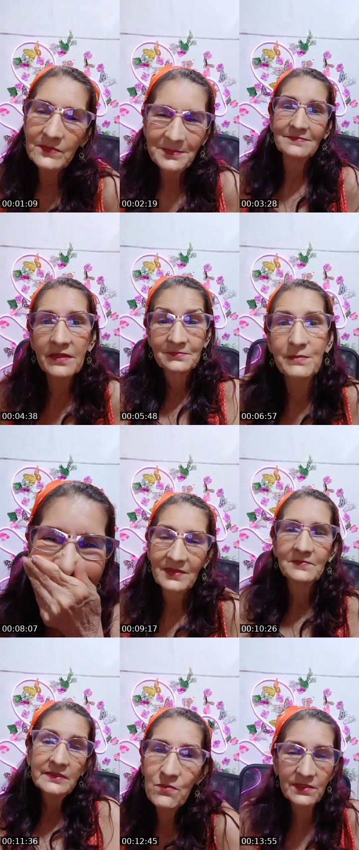 Contact-sheet preview of 🐢Luz Marina💸🤠 ⷨ's MICO Live recording