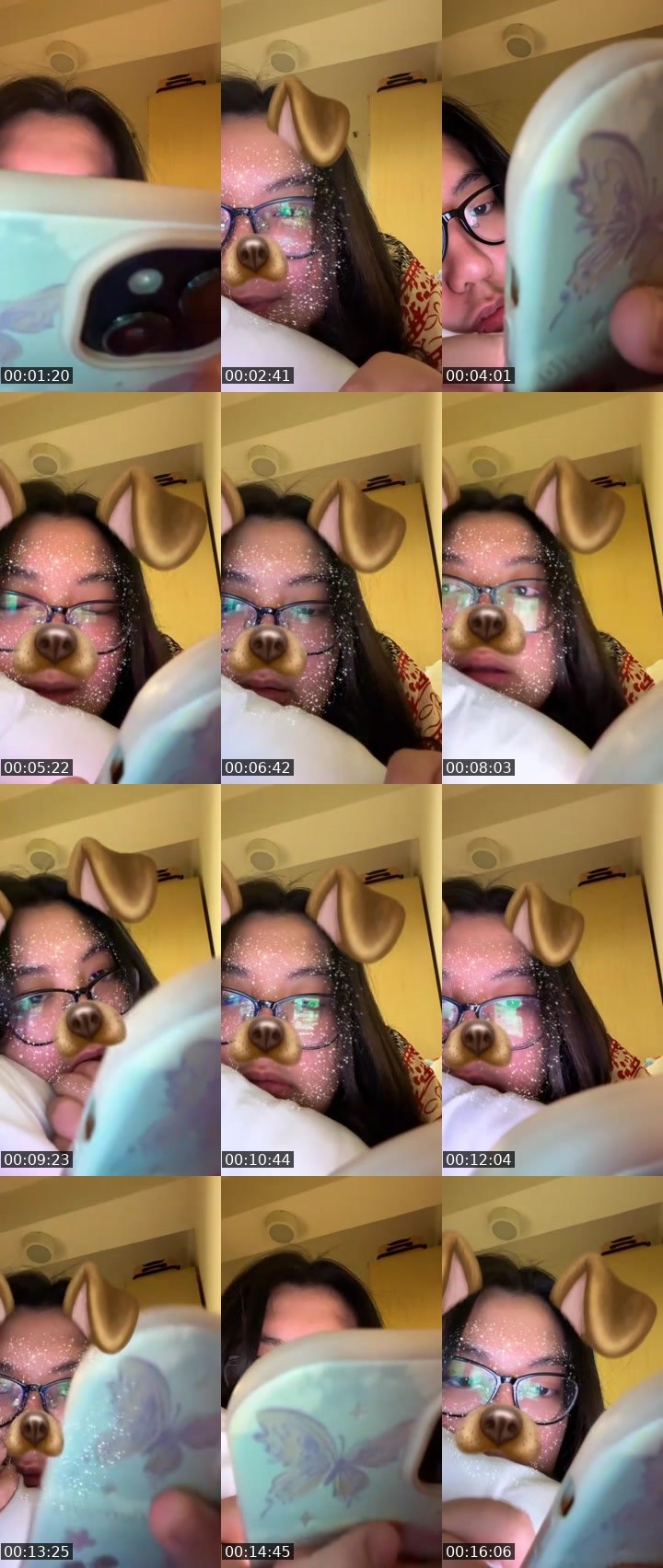 Contact-sheet preview of ᶜʳᵒʷ cindy ᴳ⁶ 🦌🪿🫏🧼's MICO Live recording