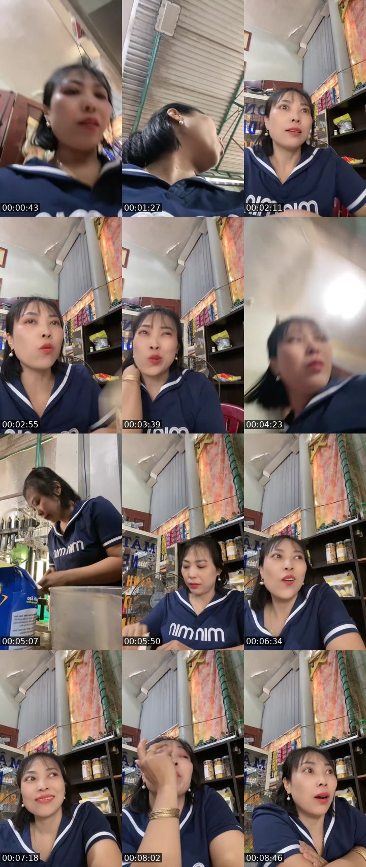 Contact-sheet preview of [🅡] Trang chery🍒🍒🍒's MICO Live recording