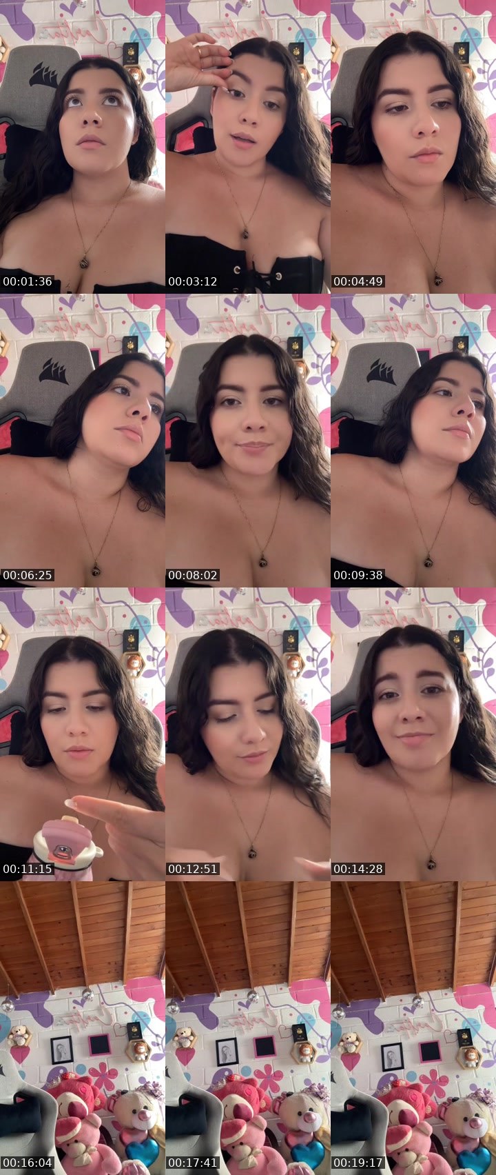 Contact-sheet preview of 👳🏻‍♂️CARLITA🩷ⷭ 👀🎯's MICO Live recording