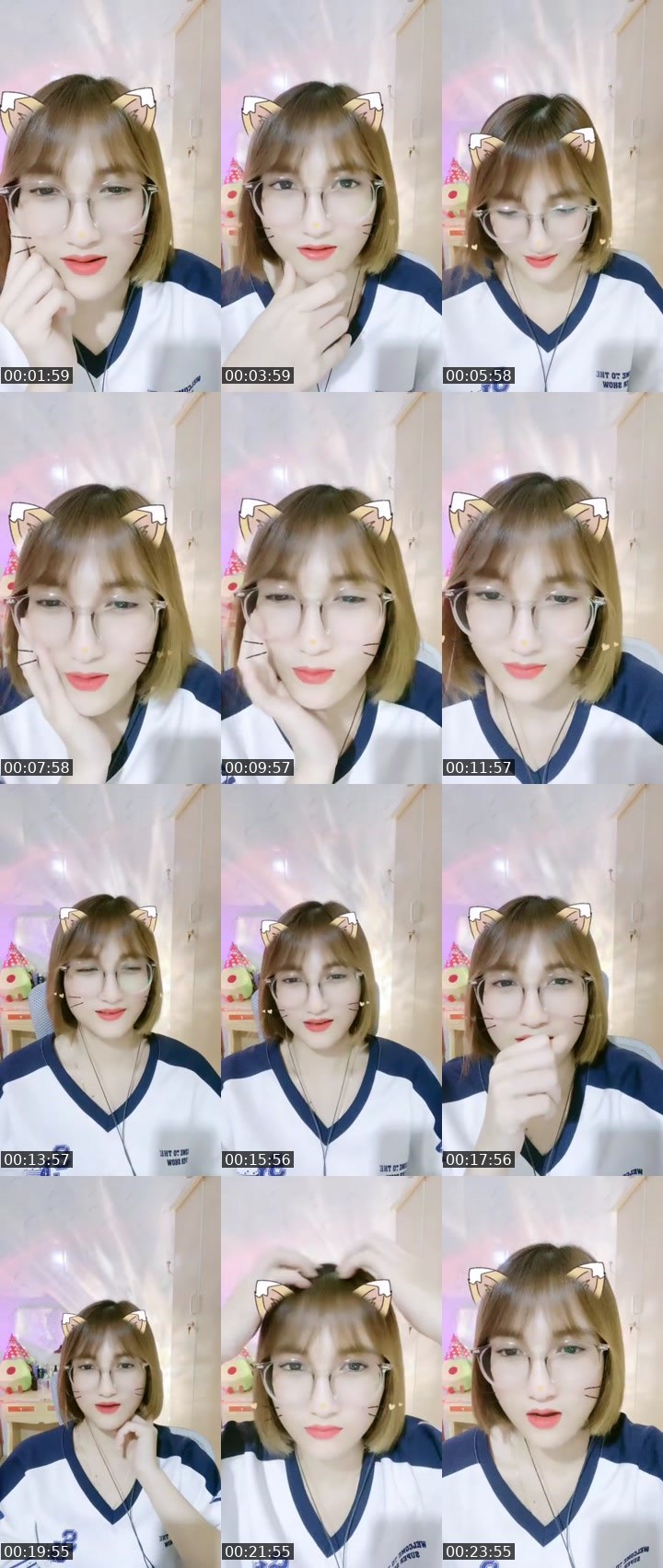 Contact-sheet preview of 🎀 Minh Anh💋's MICO Live recording