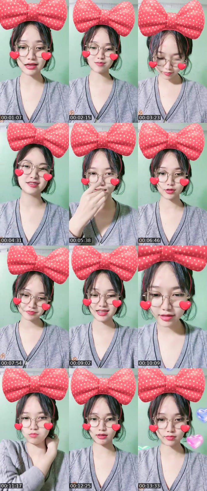 Contact-sheet preview of Ngọc Nhi's MICO Live recording