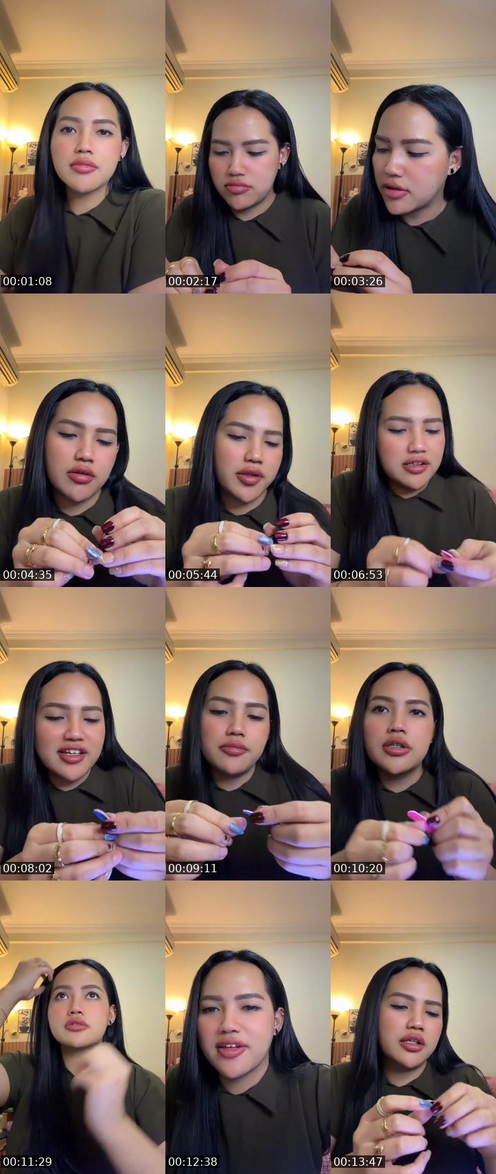 Contact-sheet preview of Gea• ᴘʀᴏxʏ 💋's MICO Live recording