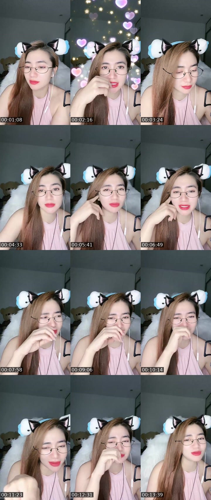 Contact-sheet preview of ☘️DAHLIA☘️'s MICO Live recording