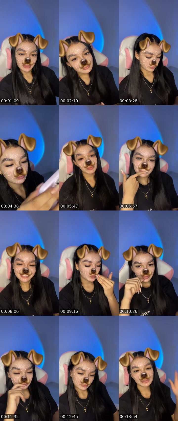 Contact-sheet preview of 𑣲𝐿𝓊𝓊🐅's MICO Live recording